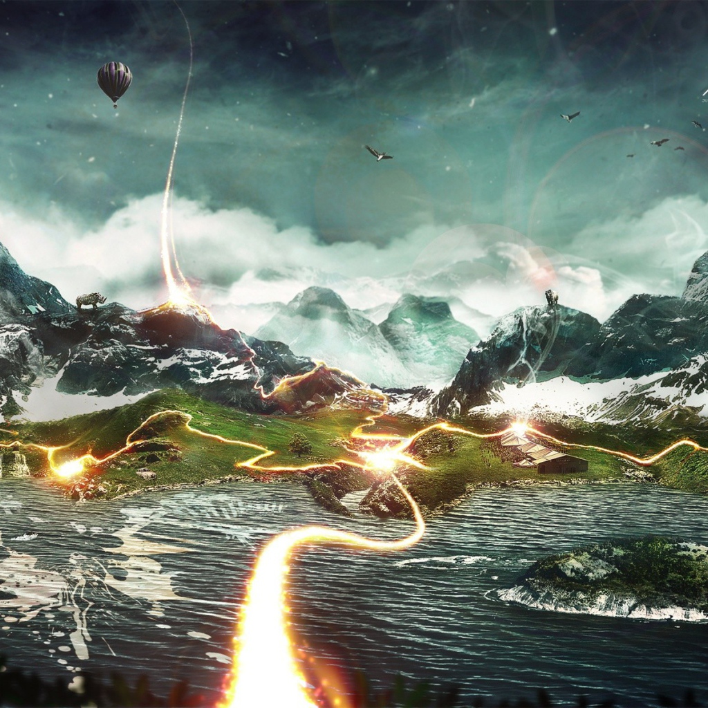 Огненные линии всеобъемлющей связи