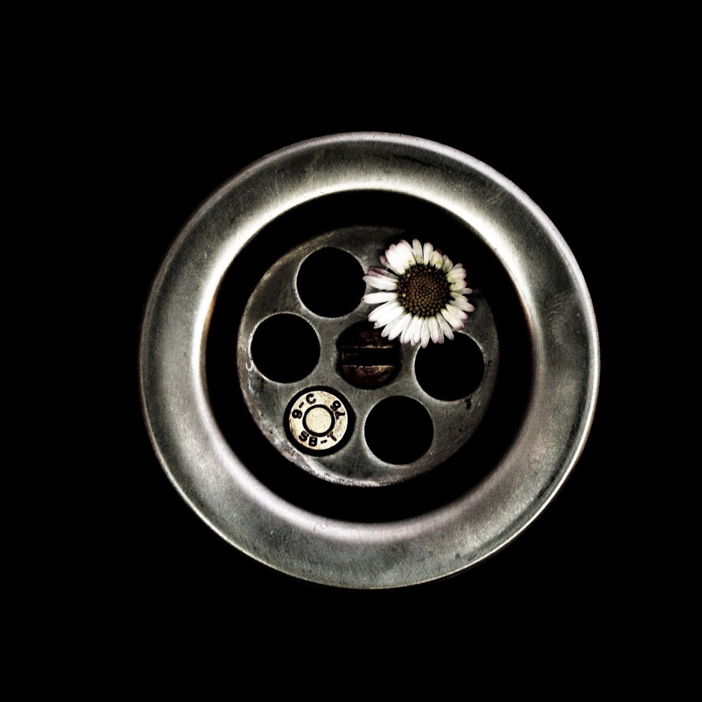 Цветок вместо пули в револьвере