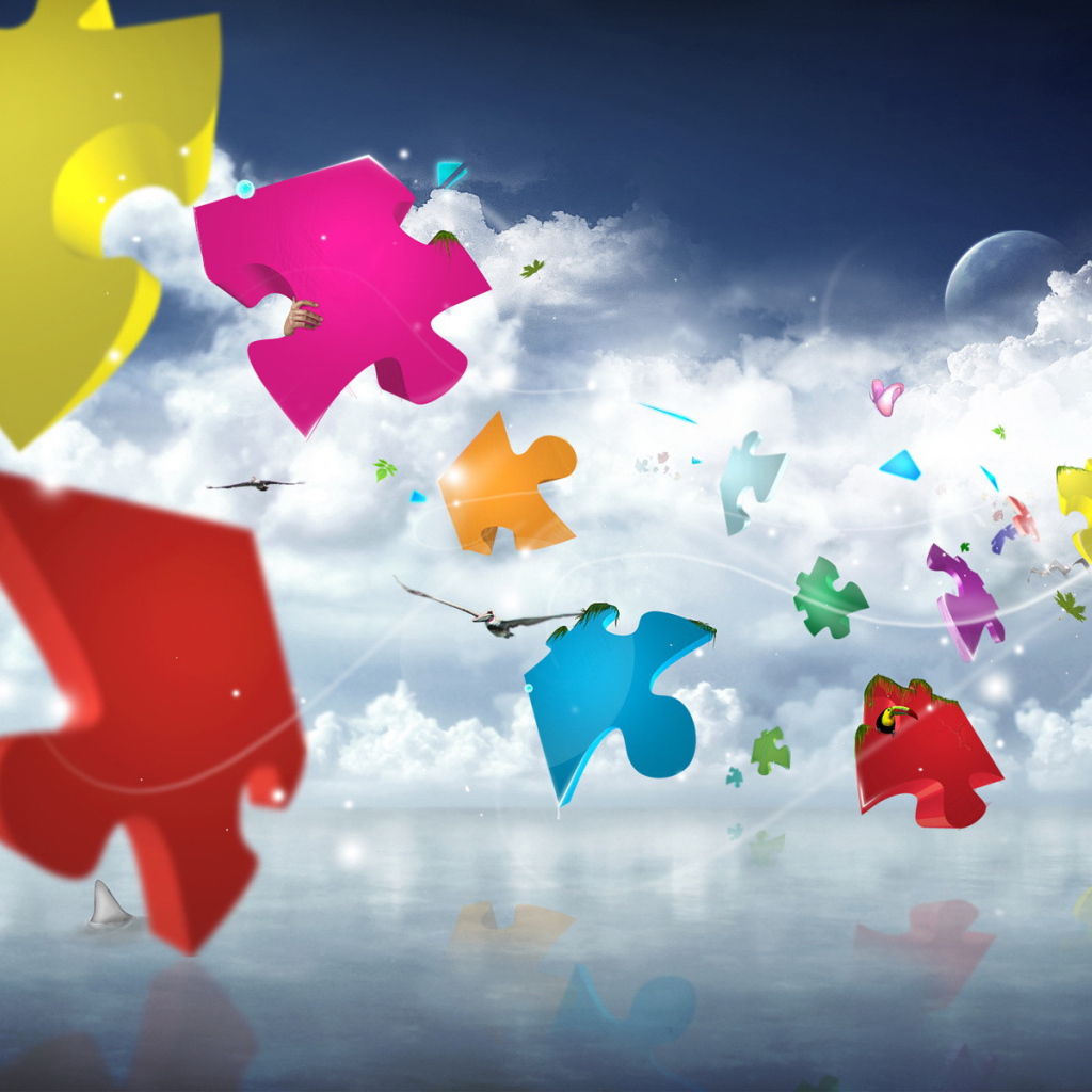 Летающие пазлы