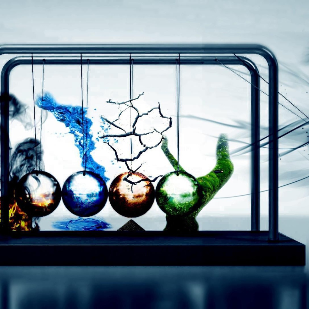 Четыре стихии на земле