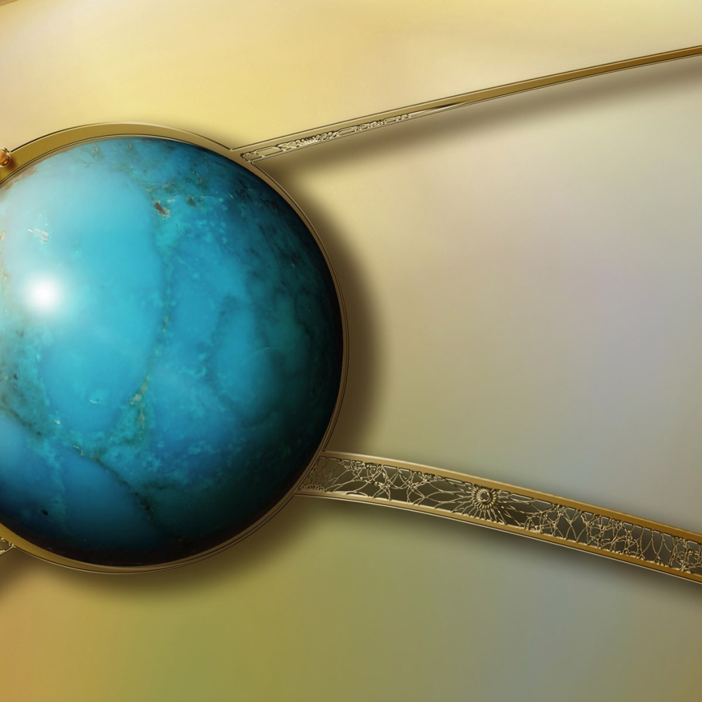 Драгоценный камень в оправе