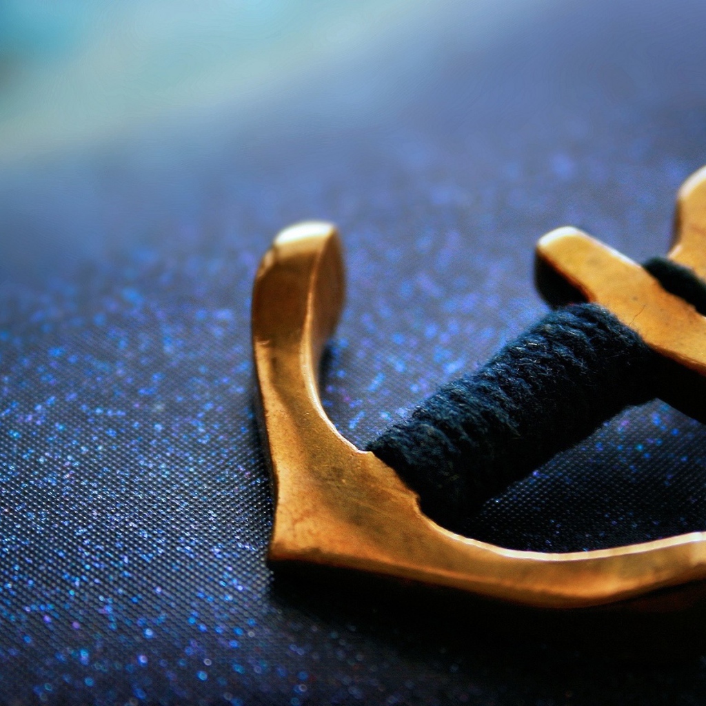 Брелок в виде якоря