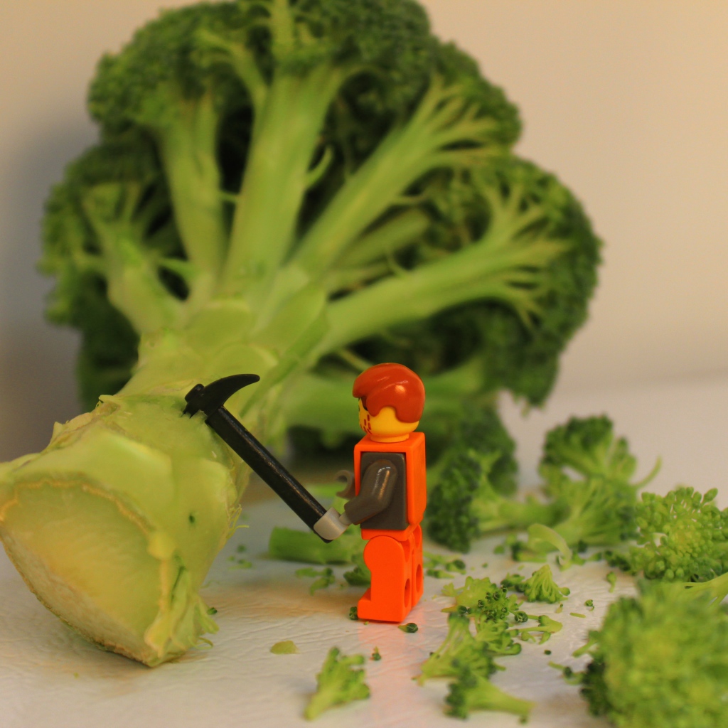 ЛЕГО против брокколи