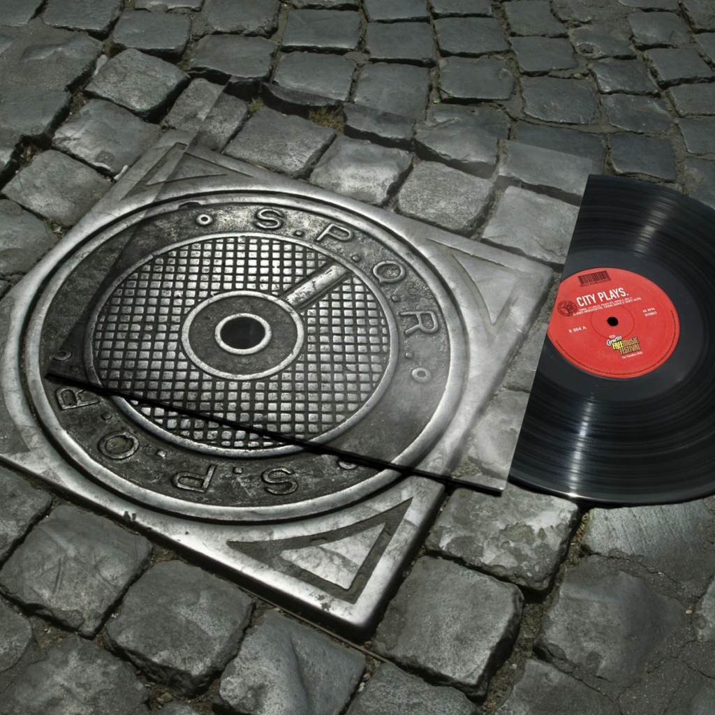 Маскировка конверта для пластинки