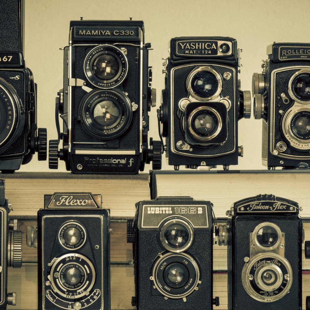 Модели старых фотоаппаратов