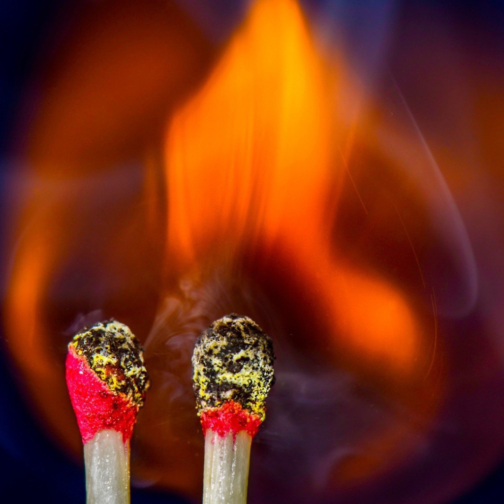 Так сгорают спички