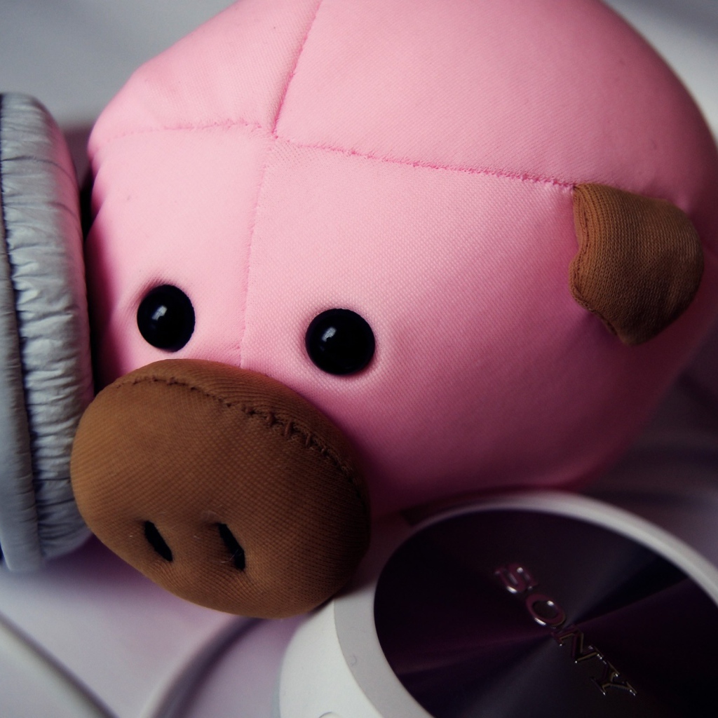 Мягкая игрушка поросенок