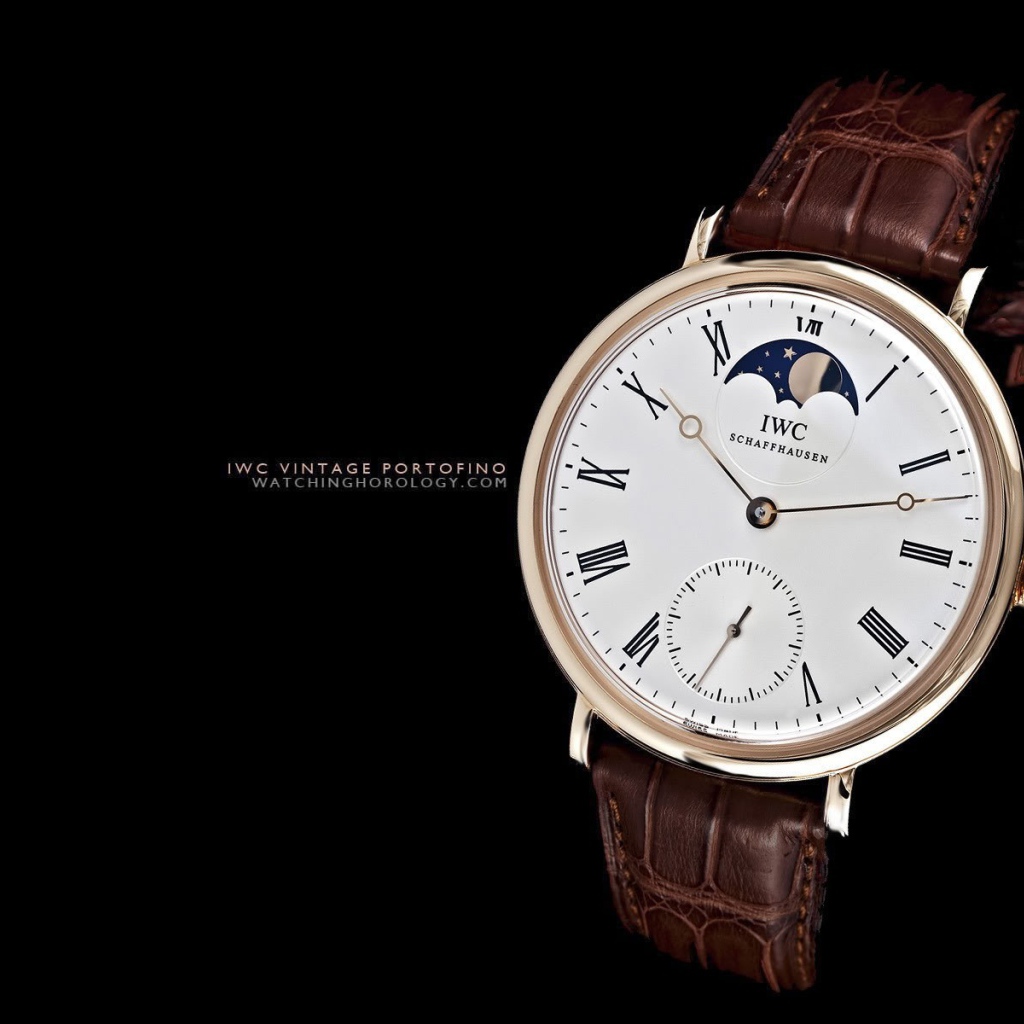 Стильные часы с коричневым кожаным ремешком