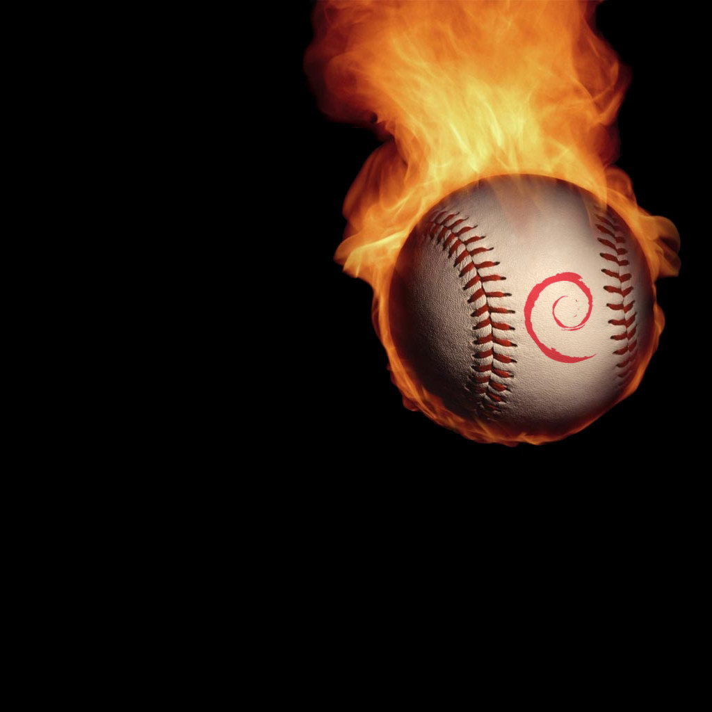 Теннисный огненный мяч