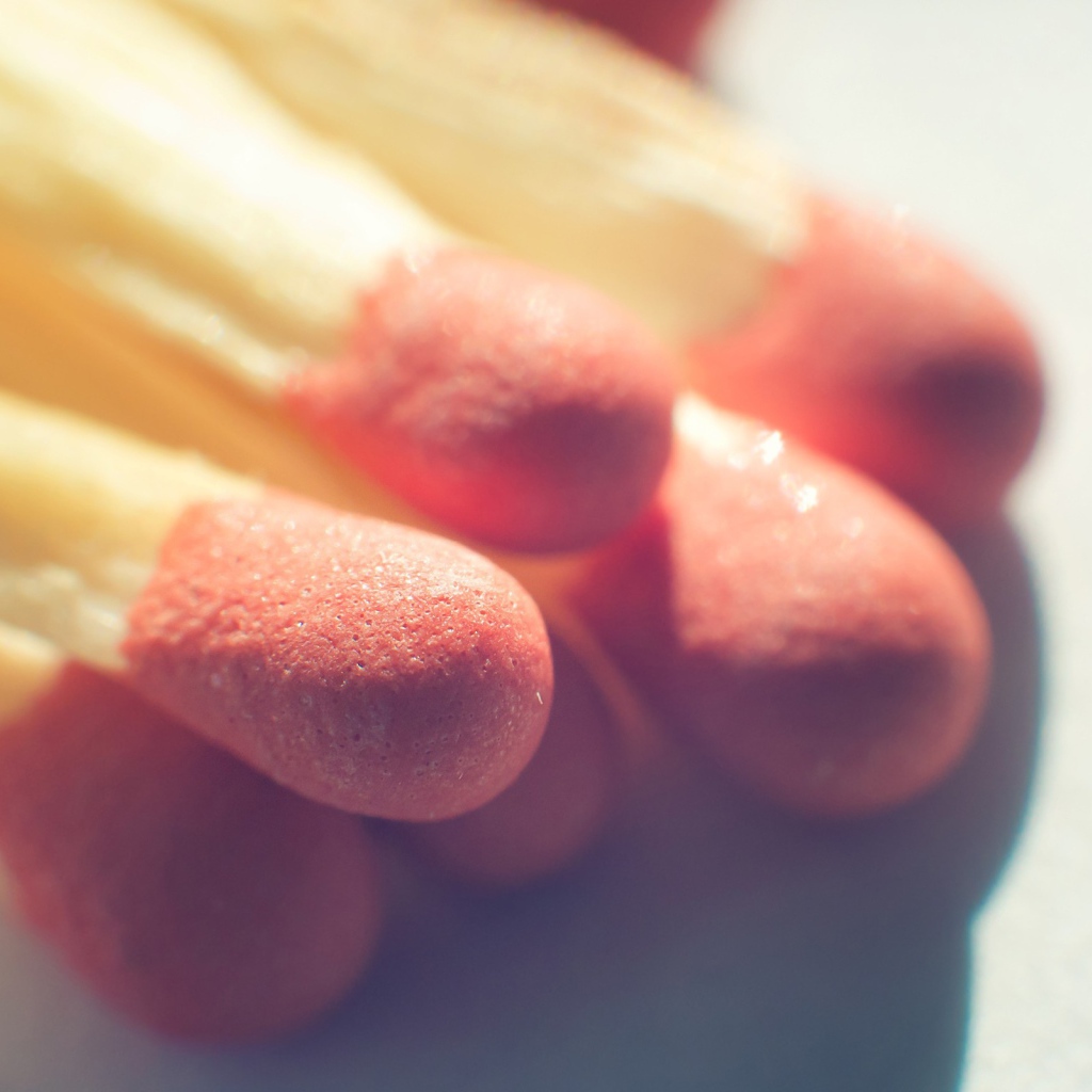 Головки спичек, макро