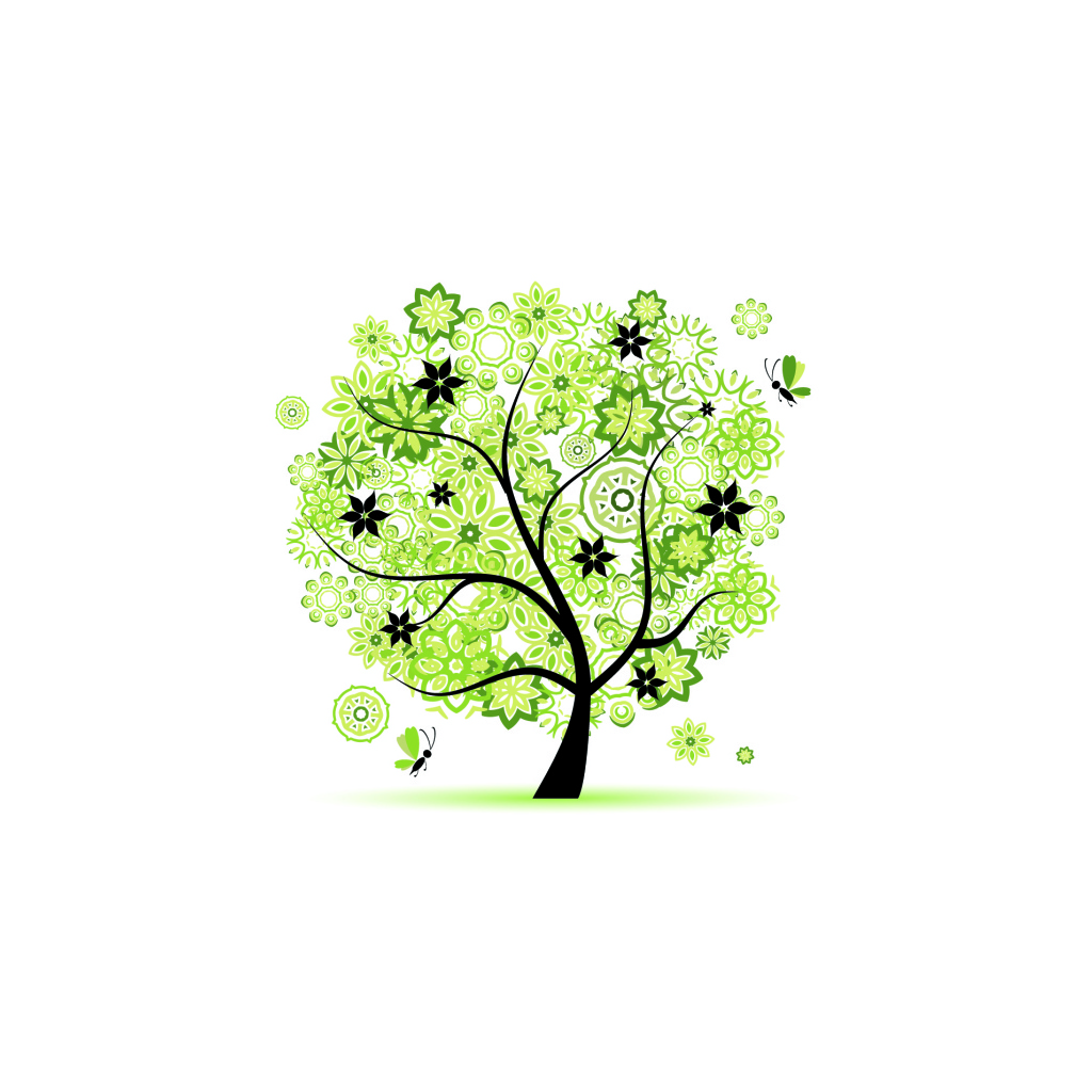 Листья как звезды