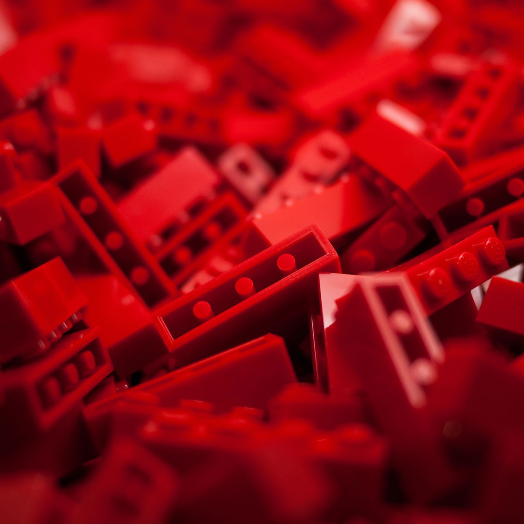 Красные части ЛЕГО