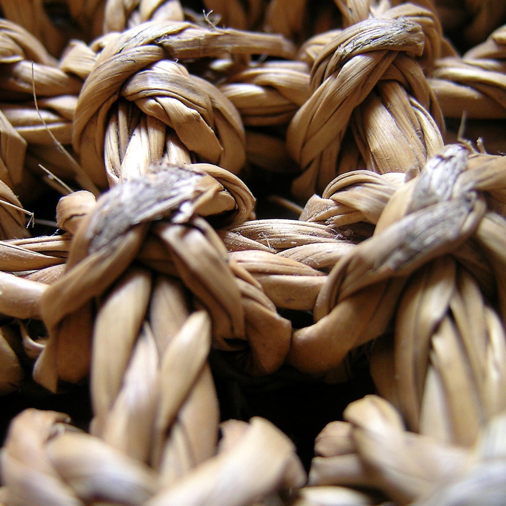 Структура плетеной корзины