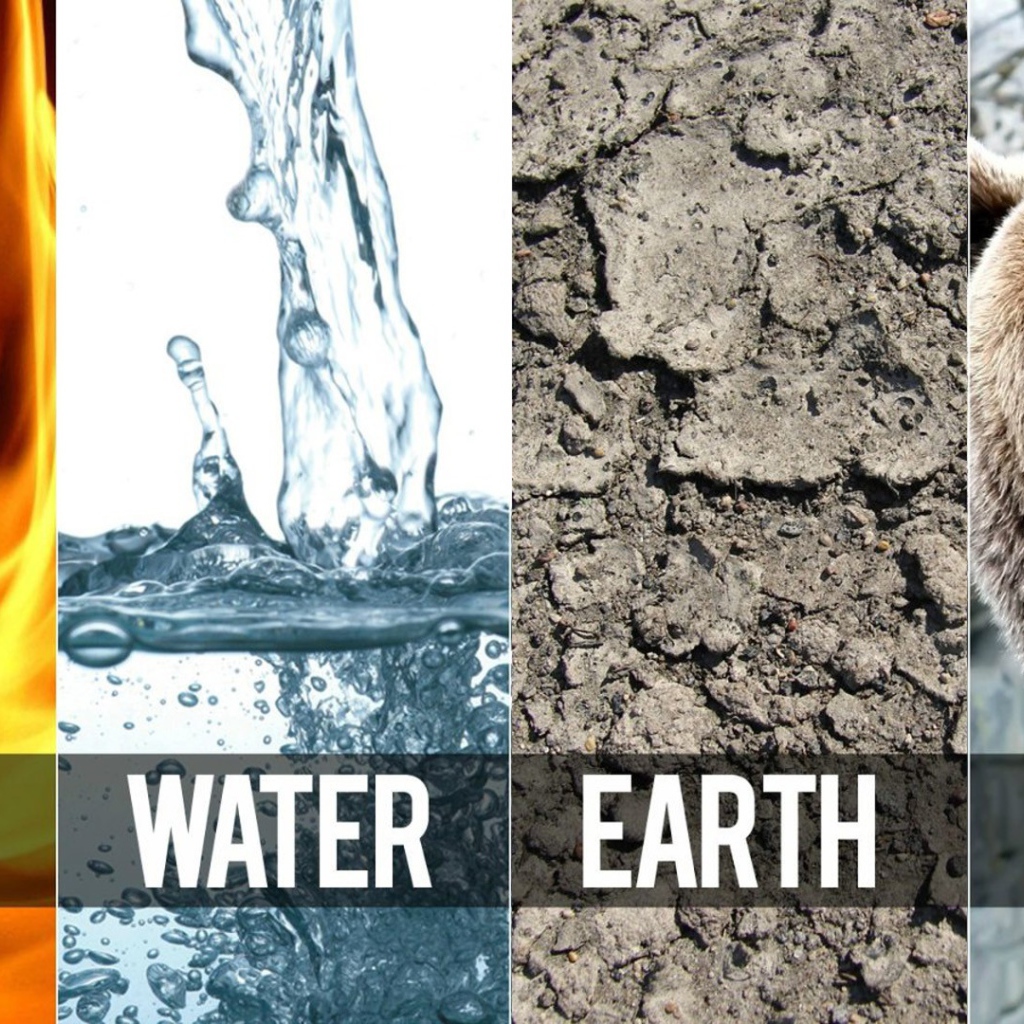 Три стихии и медведь