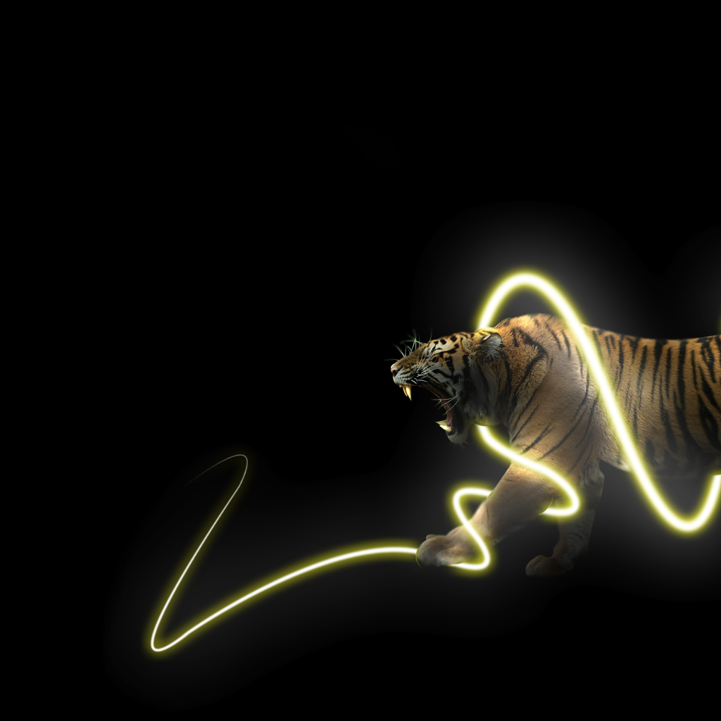 Тигр в энерго спирали