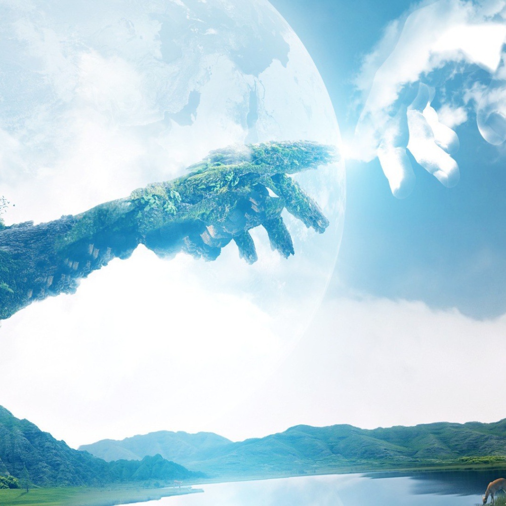 Прикосновение земли к небесам