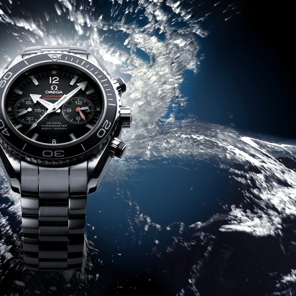 Водонепроницаемые дорогие часы Омега