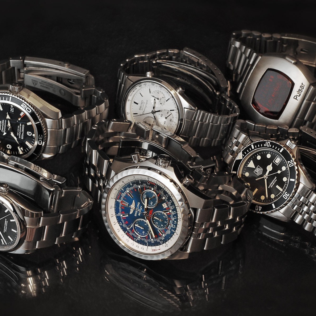 Наручные часы в стиле люкс