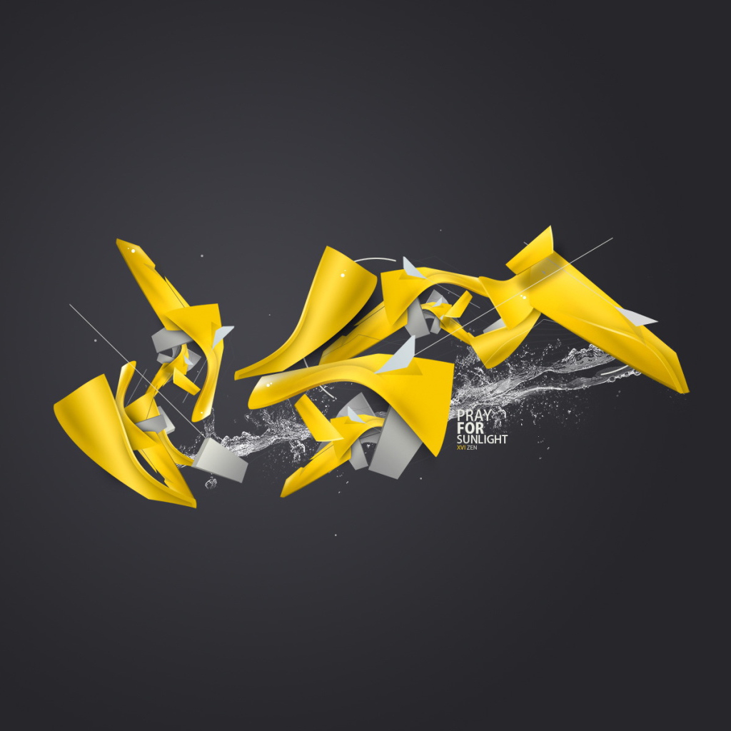 Желтые осколки