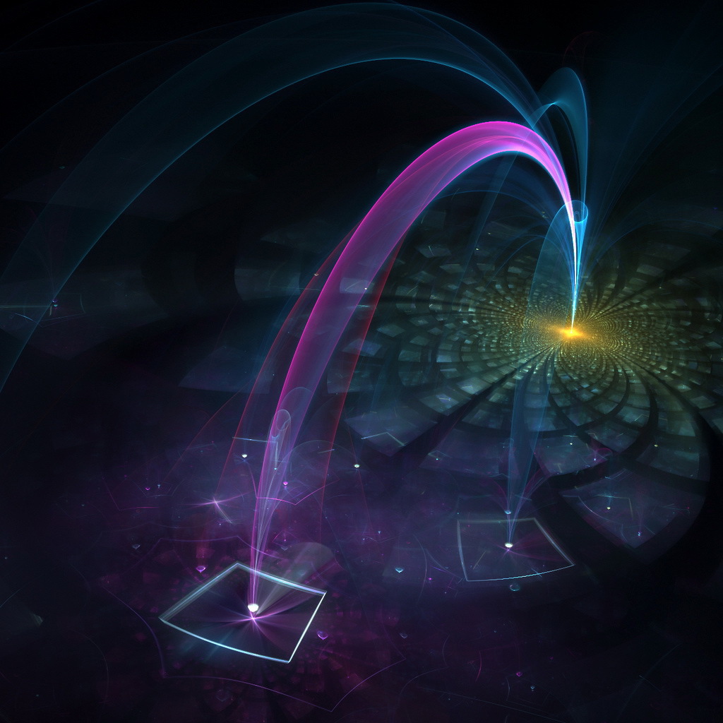 Дуги розового света