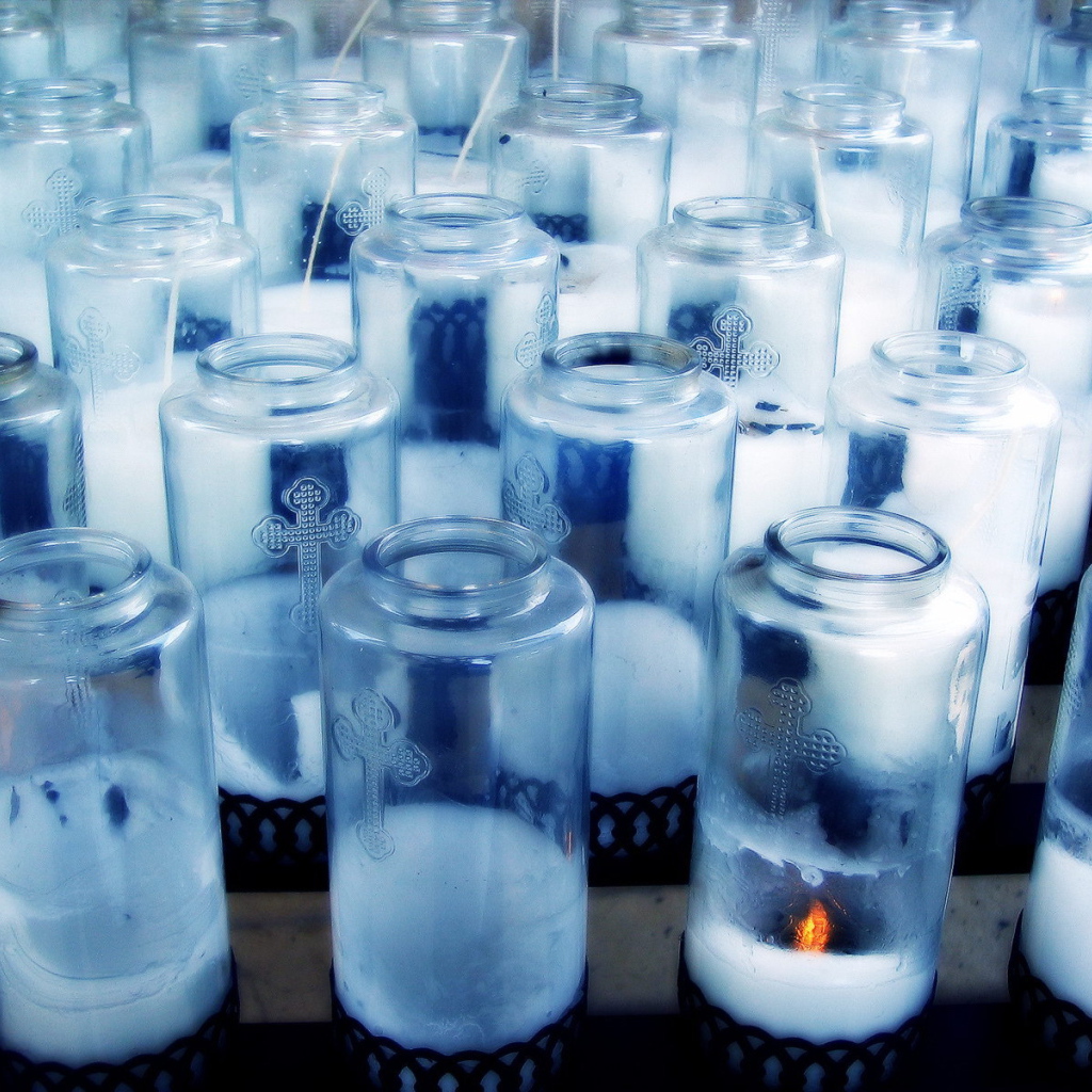 Лампы со свечами