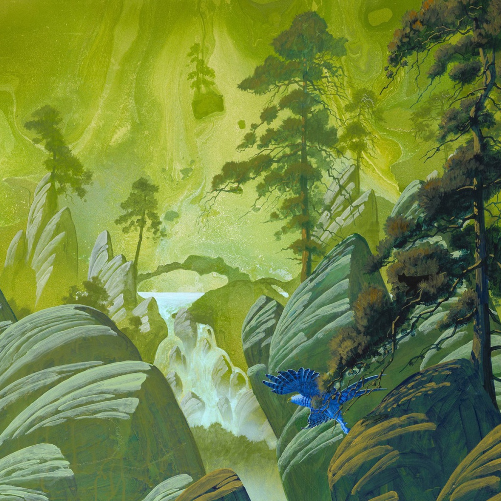 Картина с изображением природы тропиков