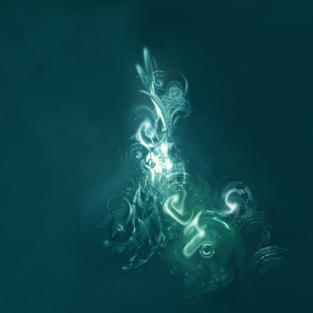 Абстрактный орнамент на фоне