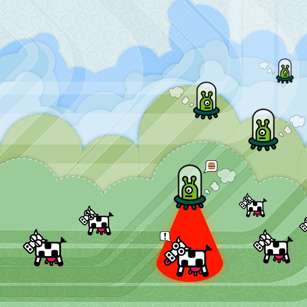 Инопланетяне и коровы