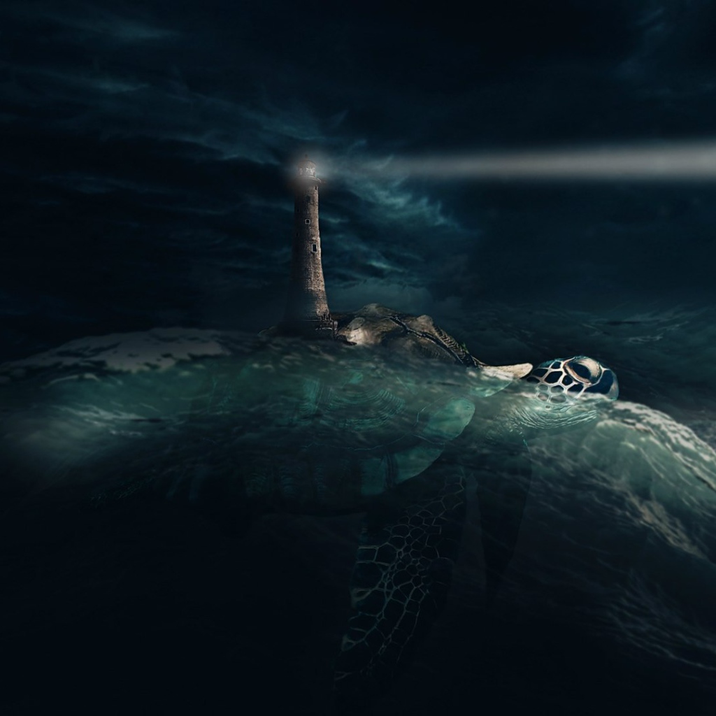 Луч маяка в ночи