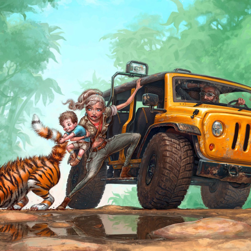 Случай на сафари