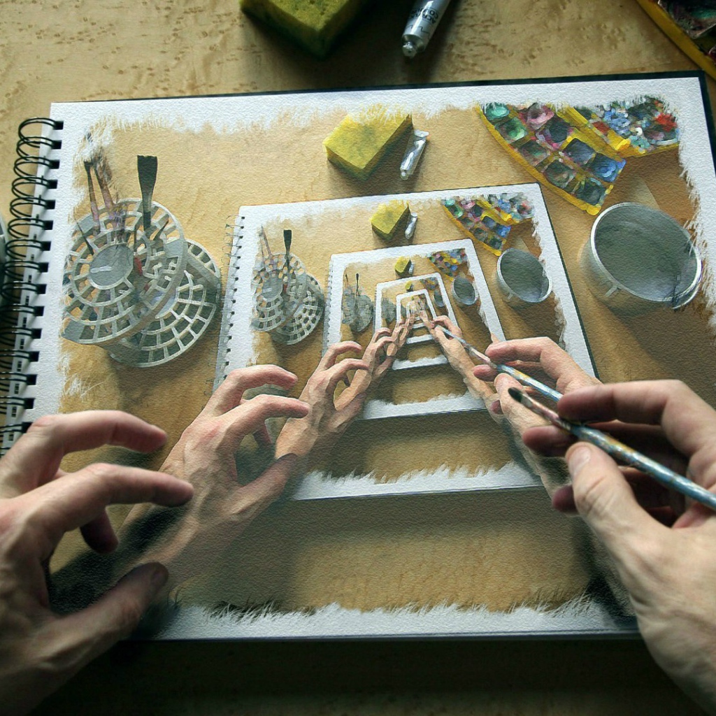 Руки художника