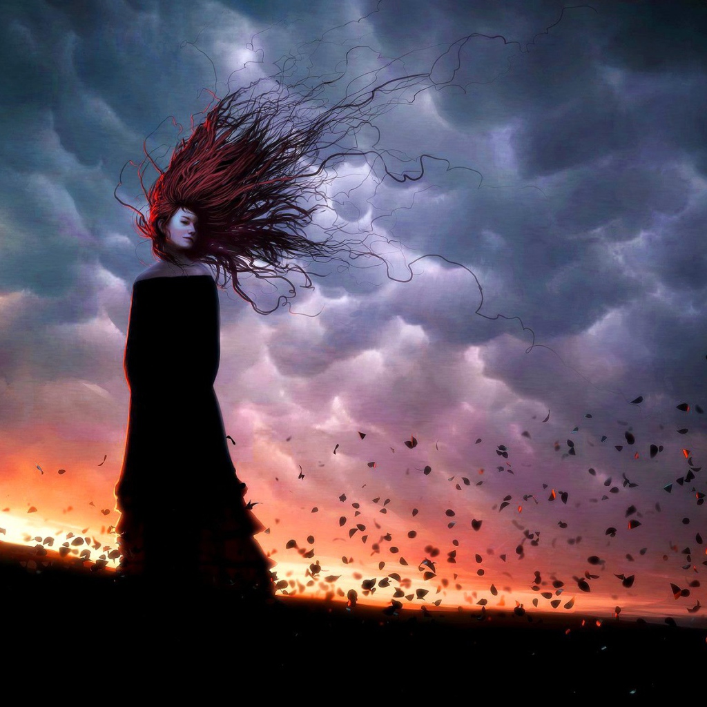 Могучая ведьма за работой