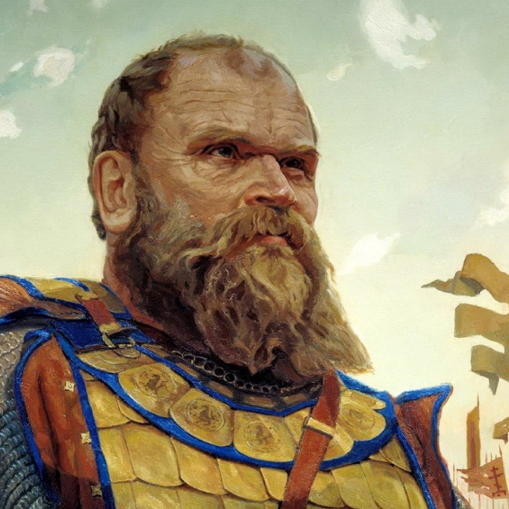 Картина Герой Куликовской битвы