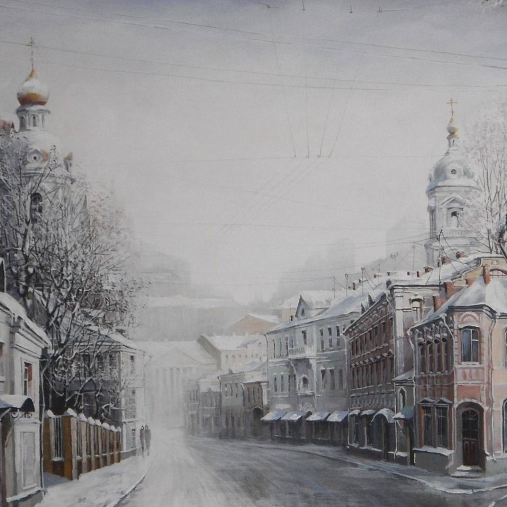 Картина Стародубова С Рождеством