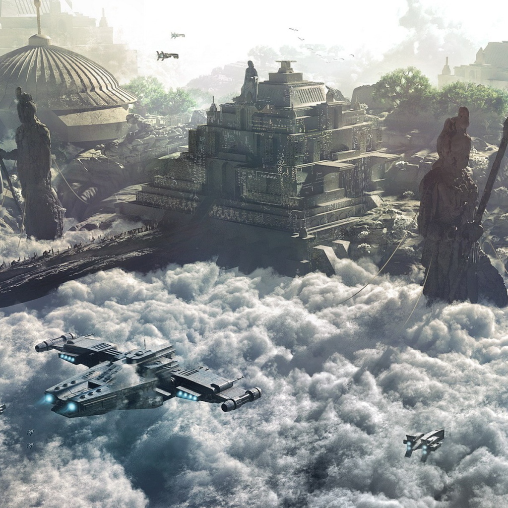 Древняя цивилизация в облаках