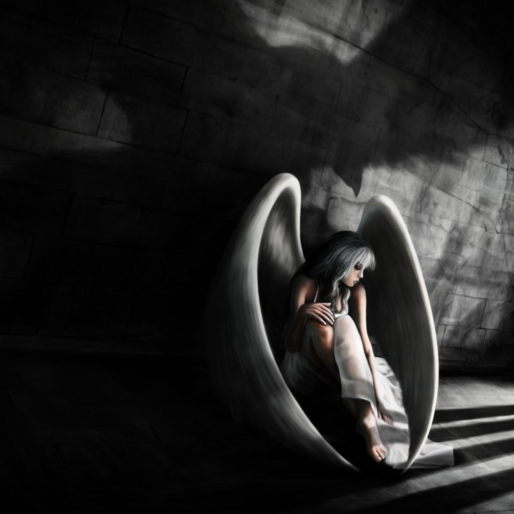 Ангел сложил крылья у темнице