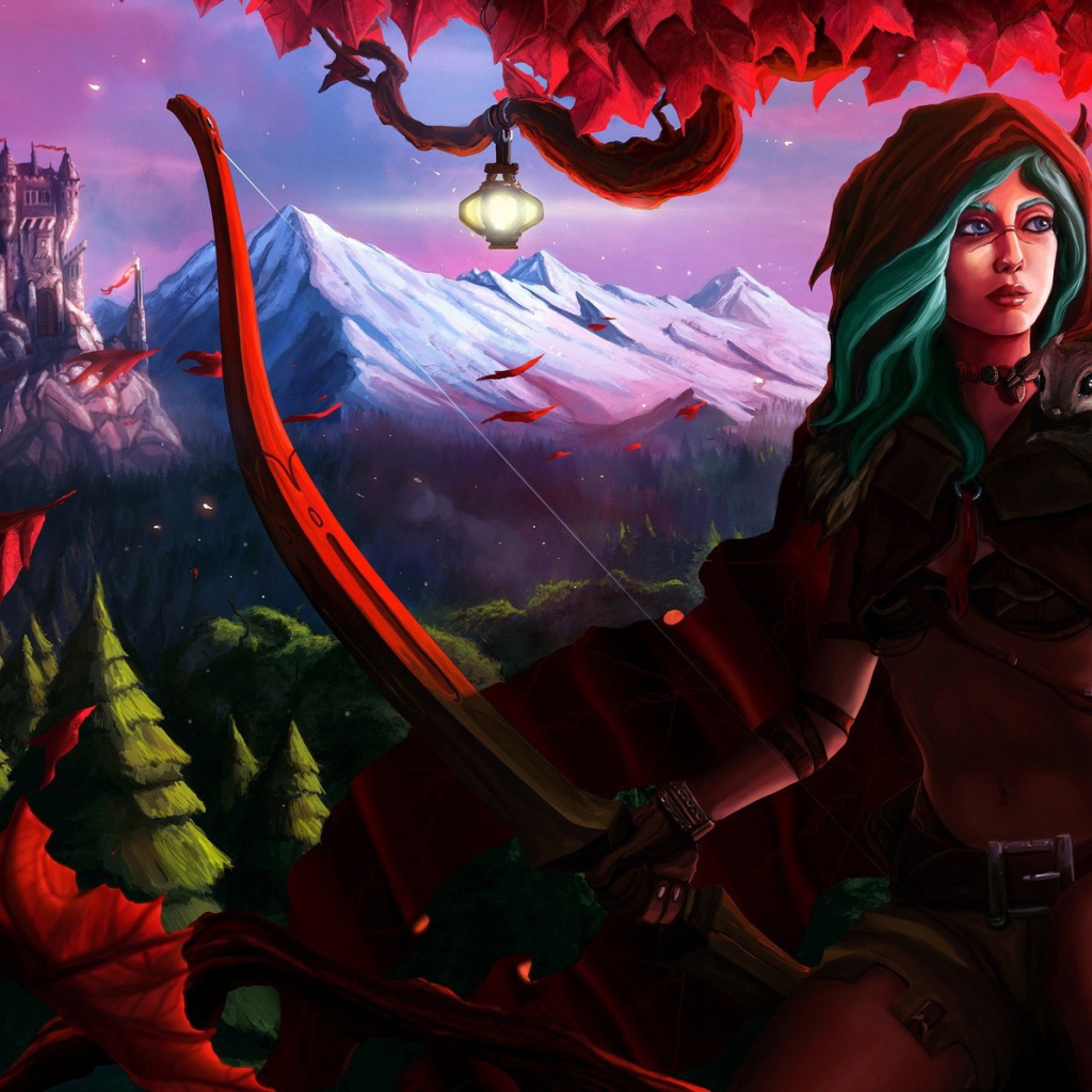 Лучница в сказочной стране