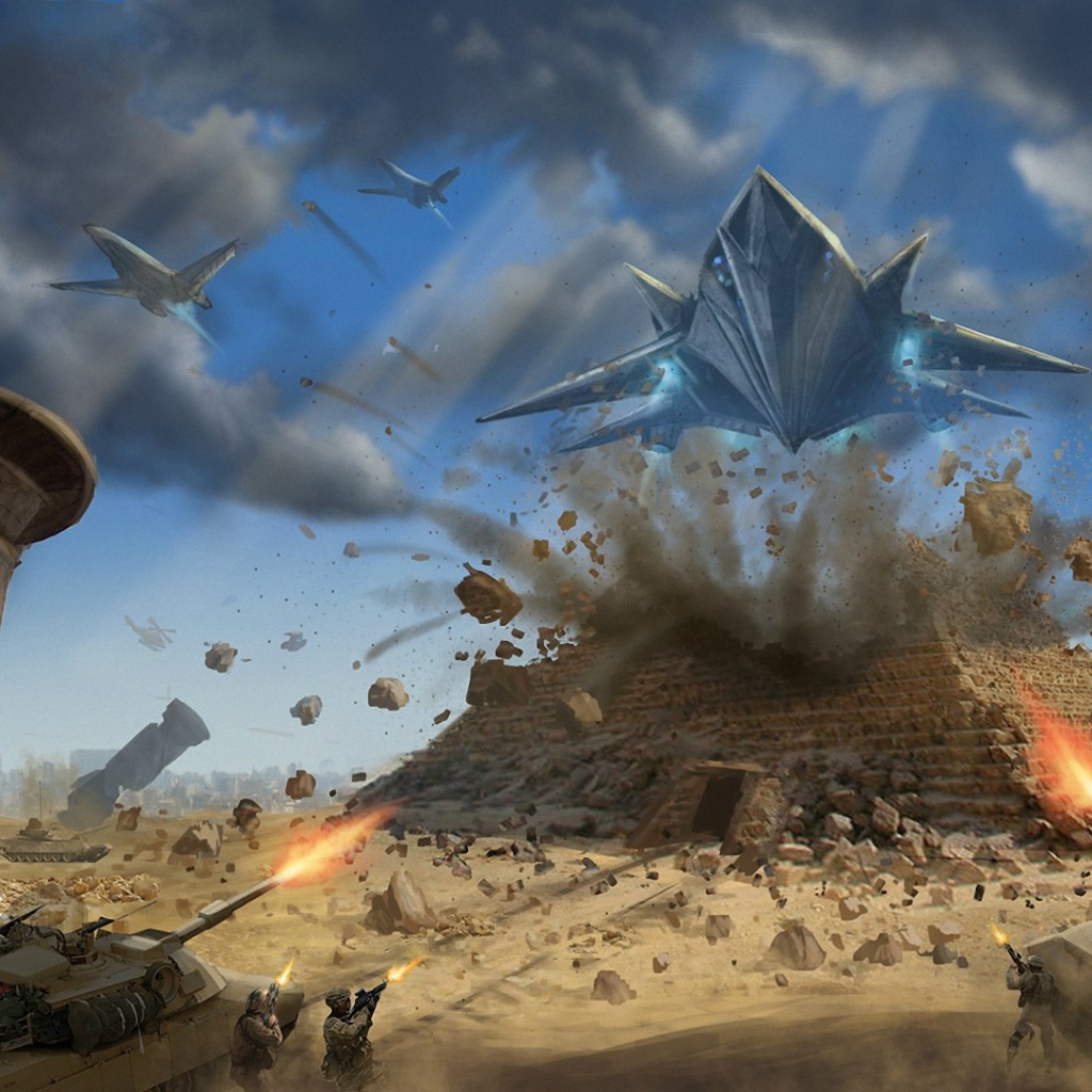 Битва за пирамиды