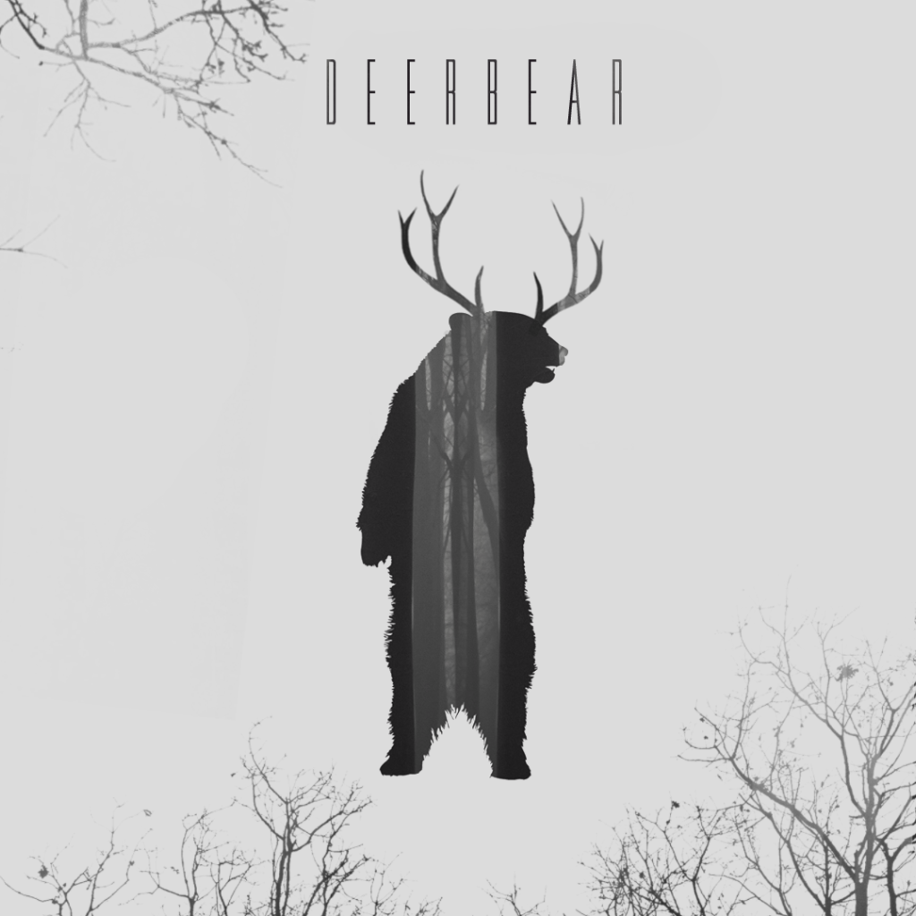 Медведь с рогами оленя