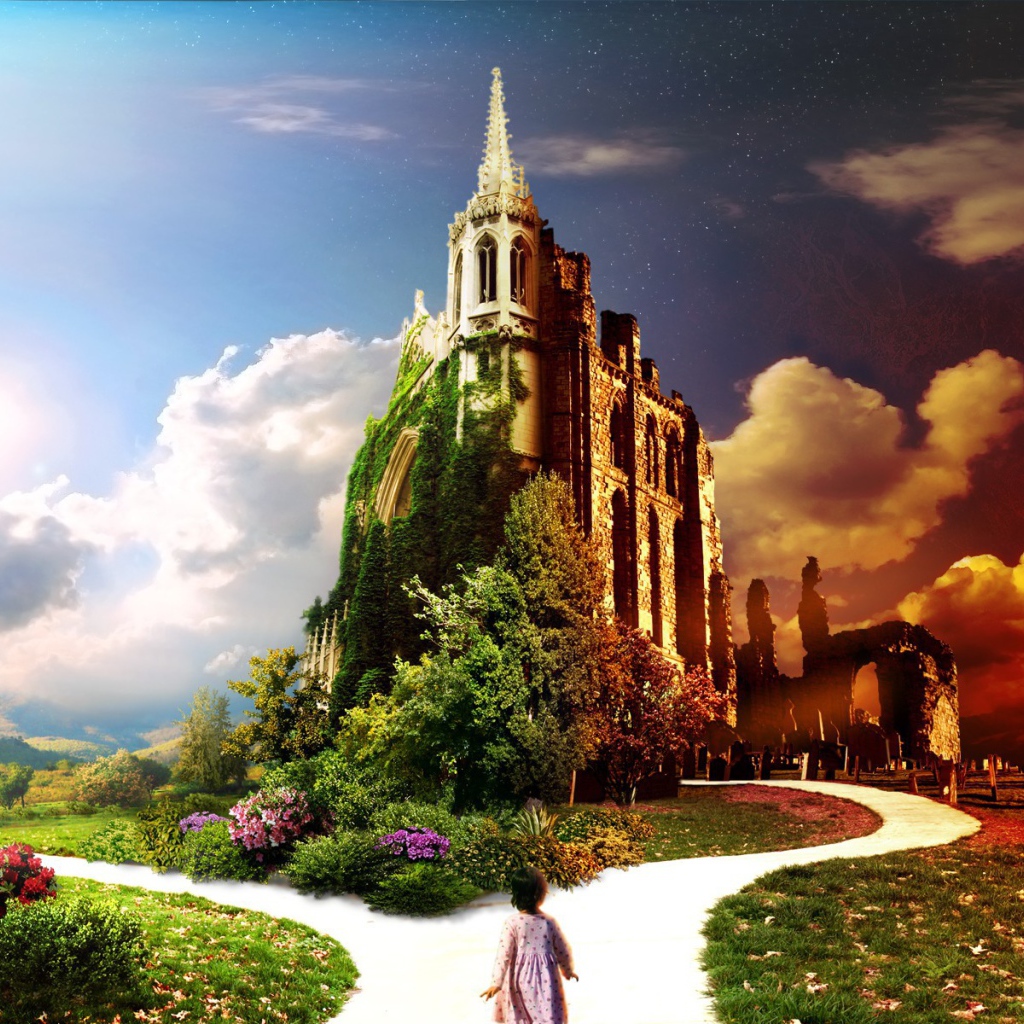 Замок между жизнью и увяданием