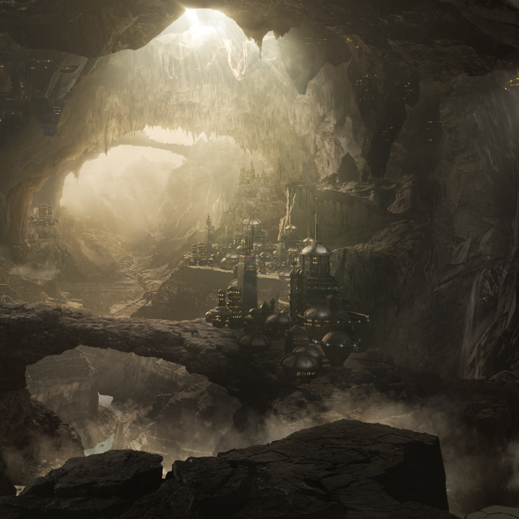 Город в пещере, фэнтези