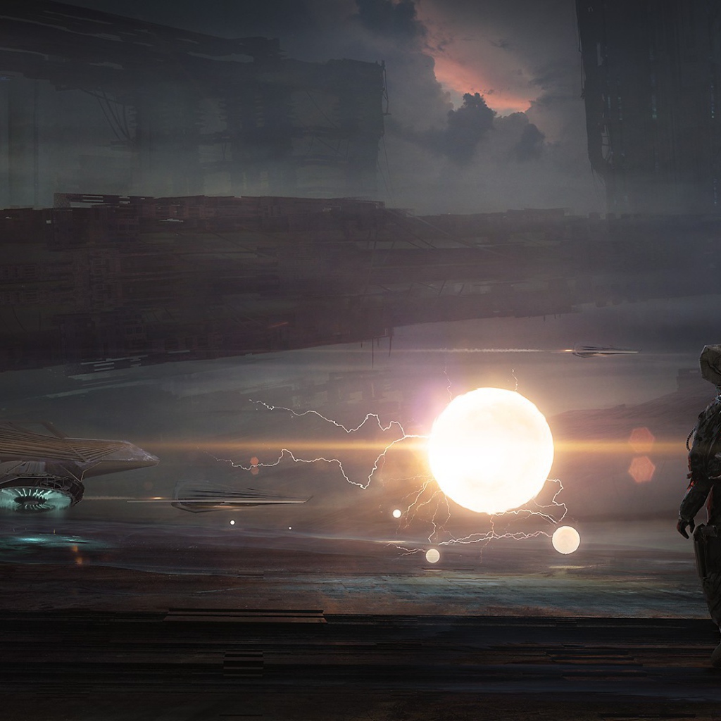 Космонавт идет к своему кораблю, Kuldar Leement