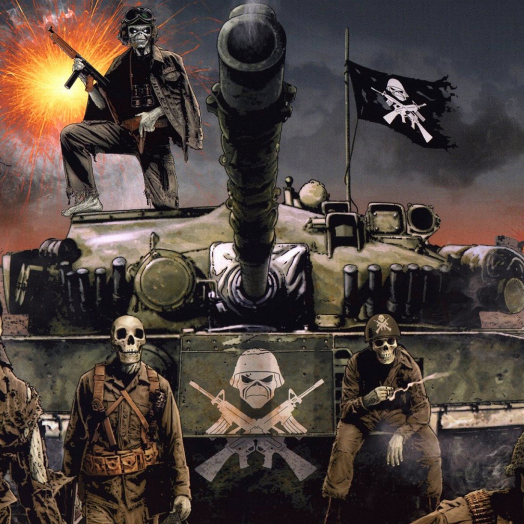 Мертвый экипаж танка