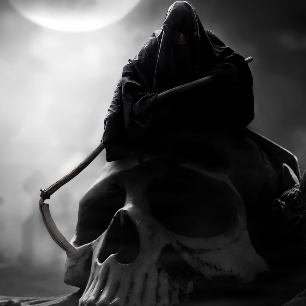 Смерть на большом черепе