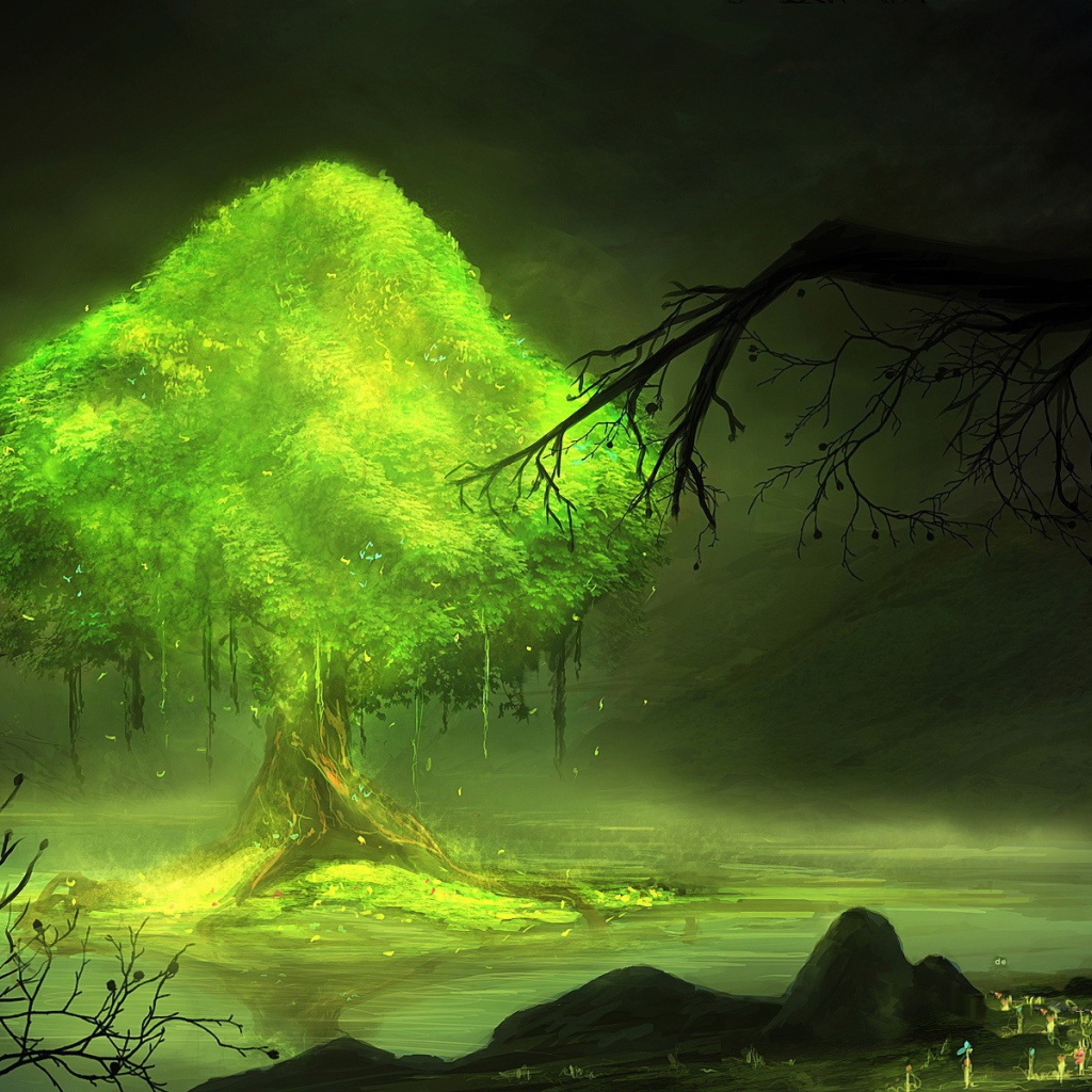 Олень в сердце леса