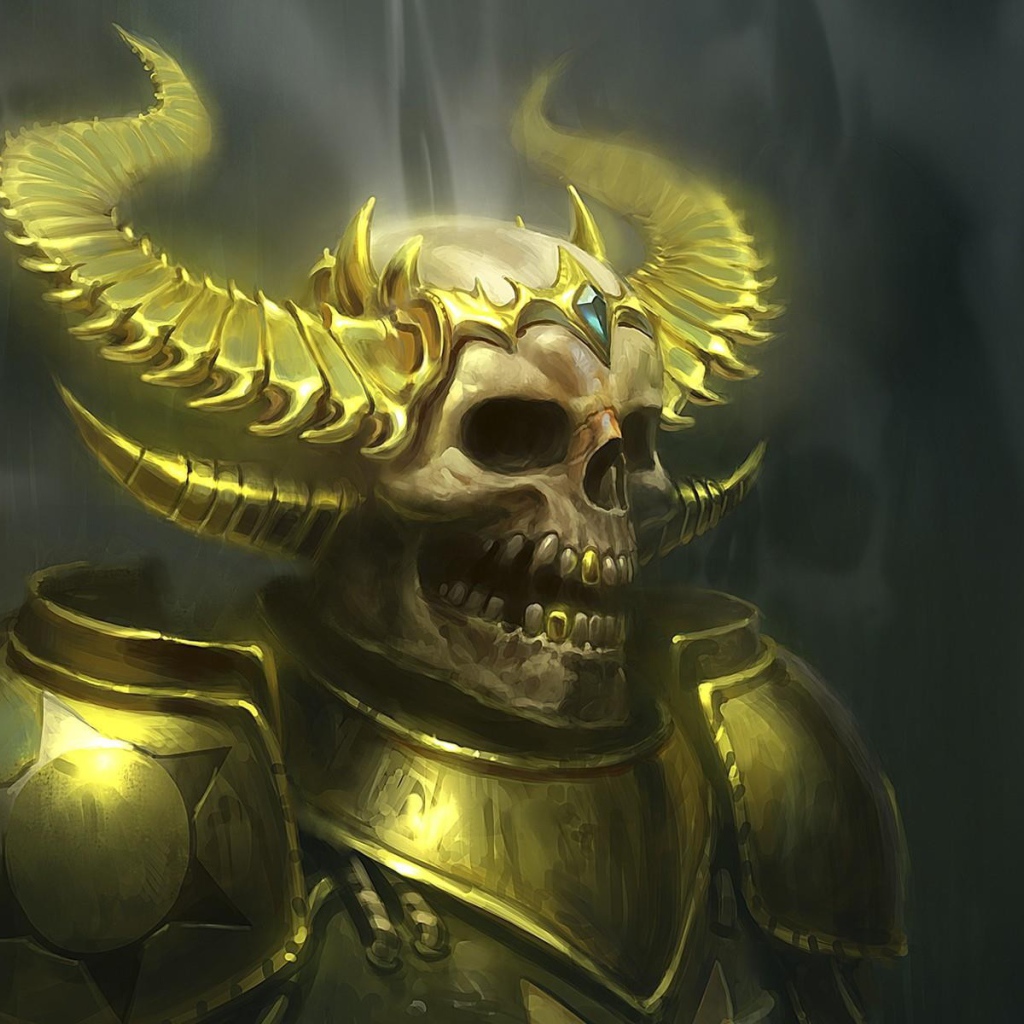 Демон с золотыми рогами