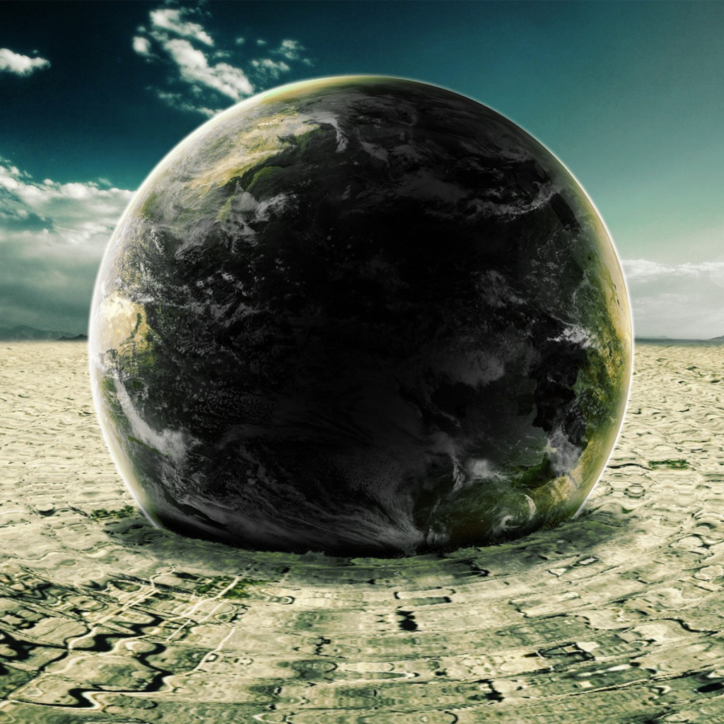 Земля в пустыне