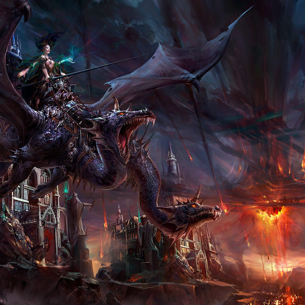 Чародейка оседлала дракона, фэнтези