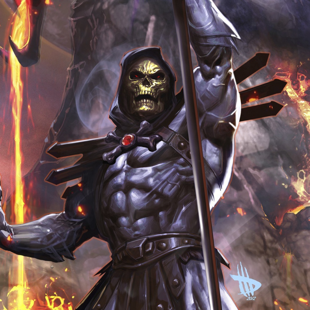 Злобный персонаж Скелетор