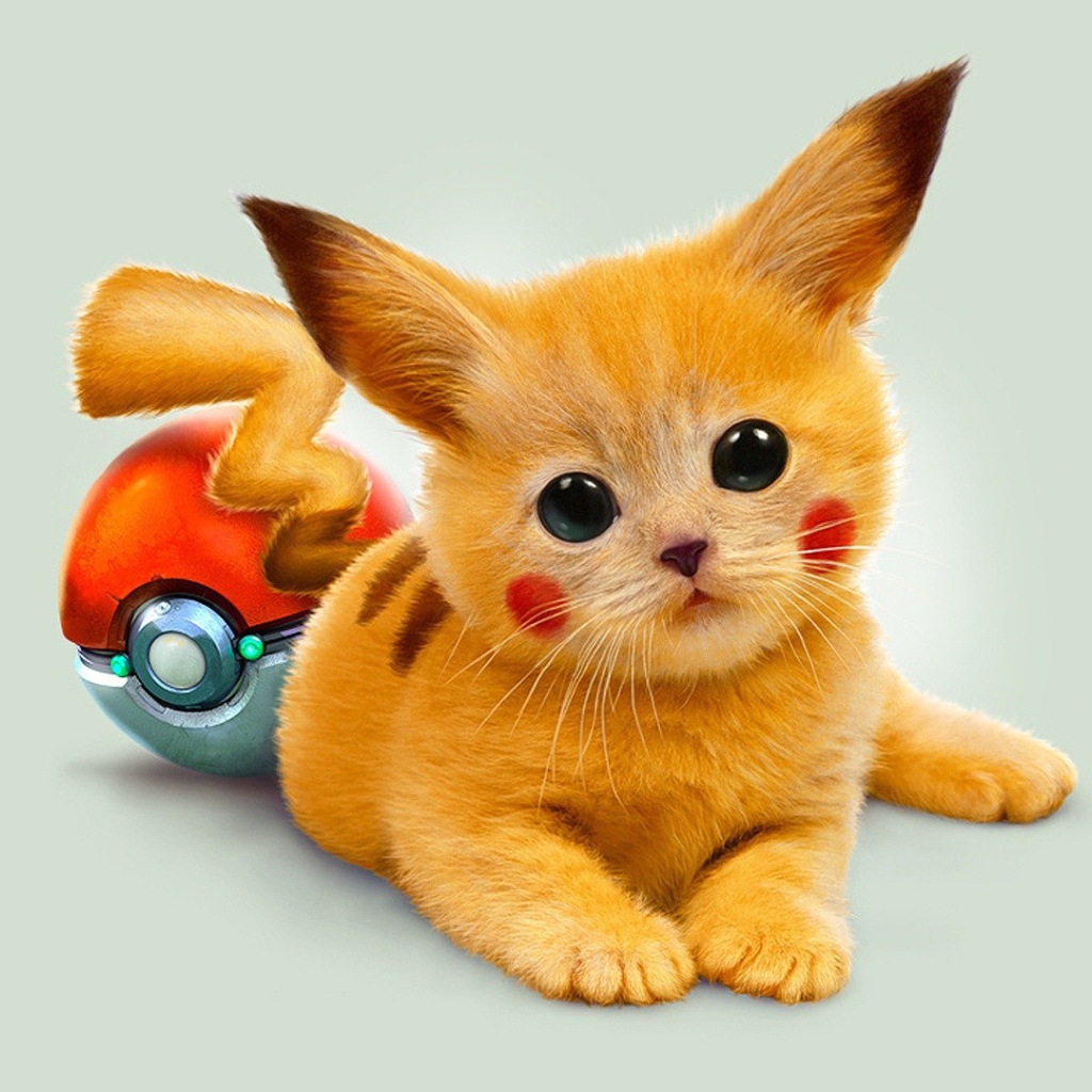 Пушистый покемон Пикачу